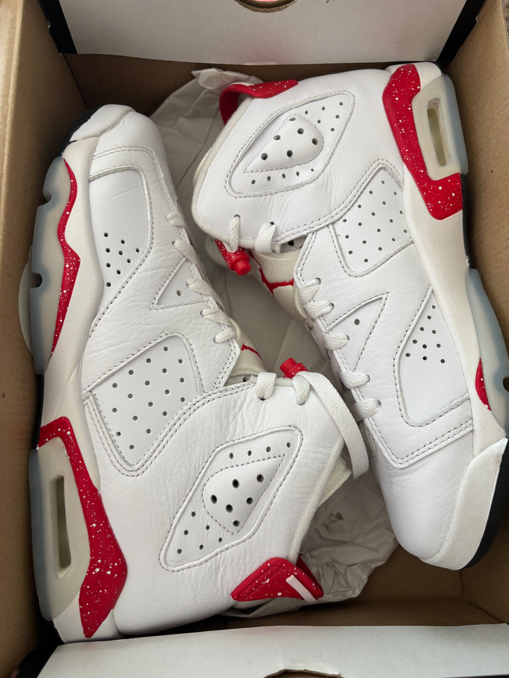 Jordan Kids Air Jordan 6 Retro White/Red