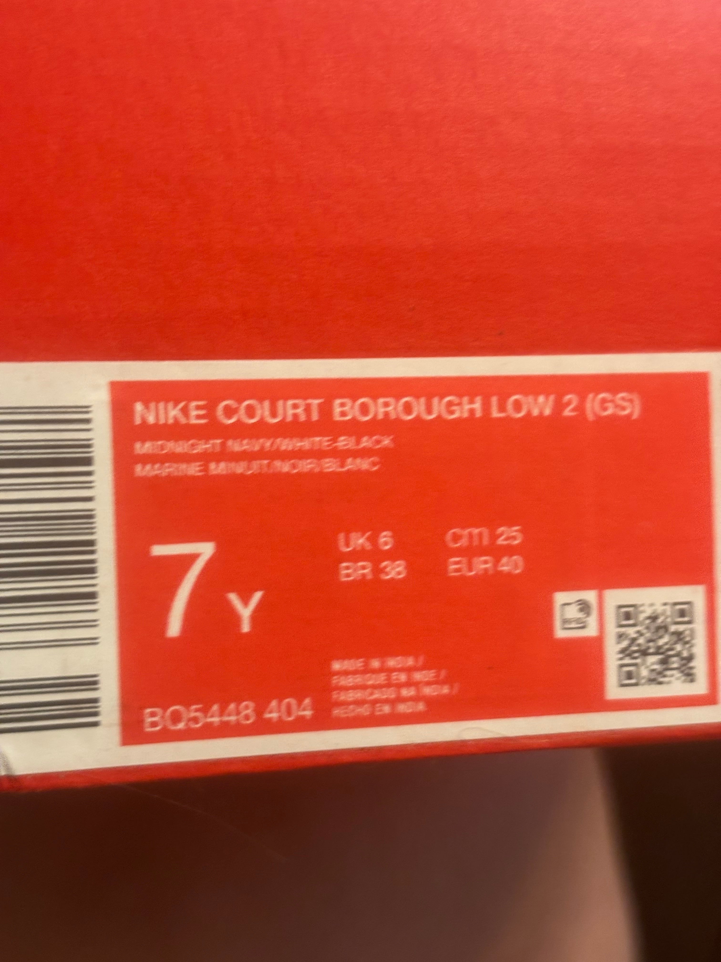 Nike Kids Low-Top Sneakers - Navy / White