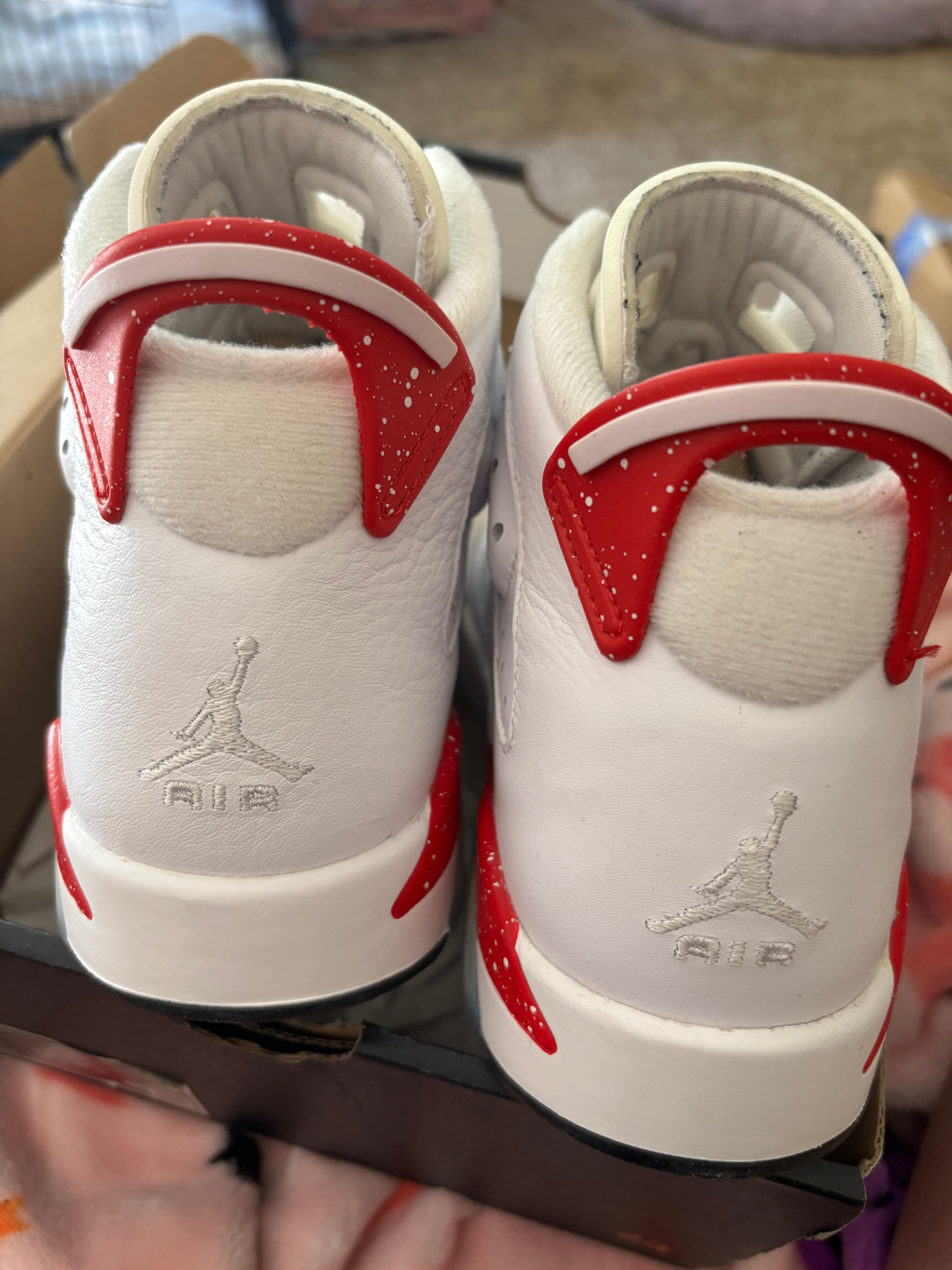 Jordan Kids Air Jordan 6 Retro White/Red